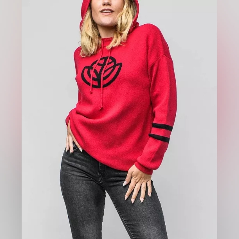 Fever Women's Reneu Earth Hooded Sweater NWT XXL